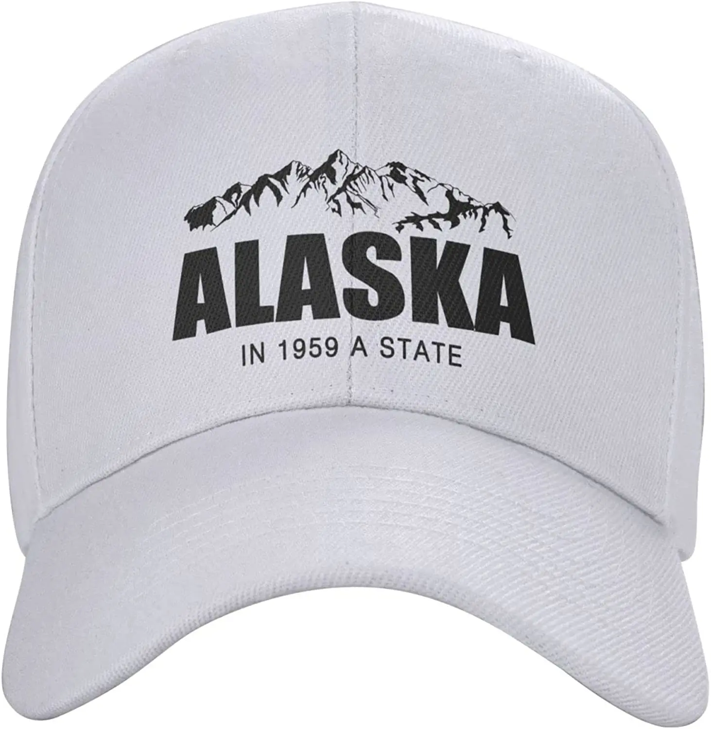 Alaska Rocky Mountains Colorado Baseball Cap Unisex Adjustable Relaxed Dad Hat for Men Women Sports Outdoor Casual Unisex