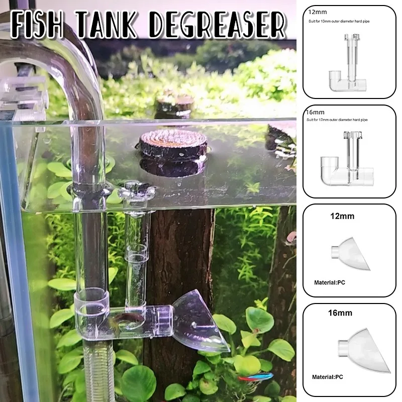1PC Aquarium Outflow Outlet Skimmer Accessories Filter Fishbowl Fish Tanks Supplies Fish Tank Decor for Akvarium Pet Supplies