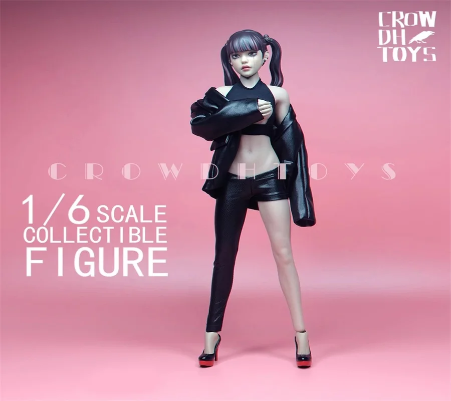 YYDS CROW DH TOYS Scala 1/6 Soldato Accessori di abbigliamento Pantaloni di pelle Modello di alta qualità per 12 ''Action Figure Body Disponibile