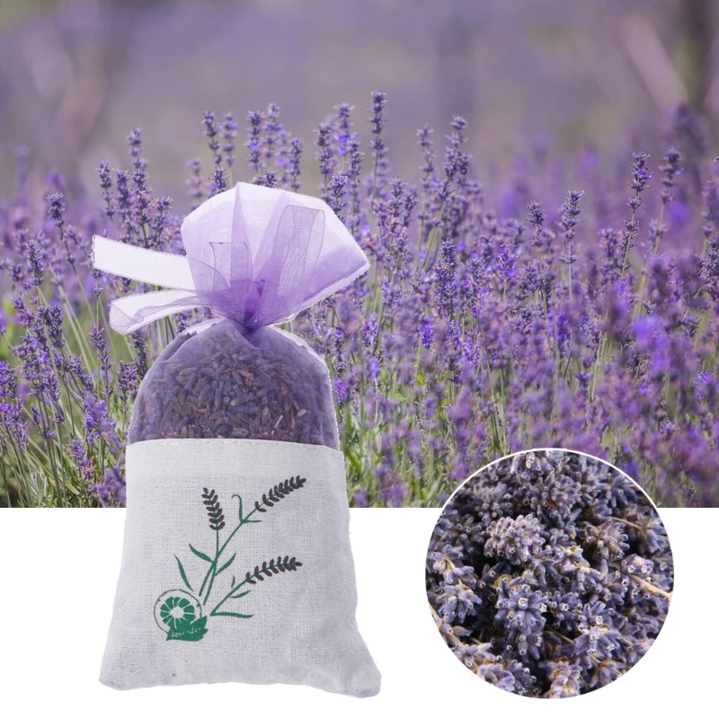 Lavender Sachet Bags Home Fragrance Natural Moths Away for Closet, Drawer, Dresser, Wardrobe and More Gift Durable - zdjęcie 1
