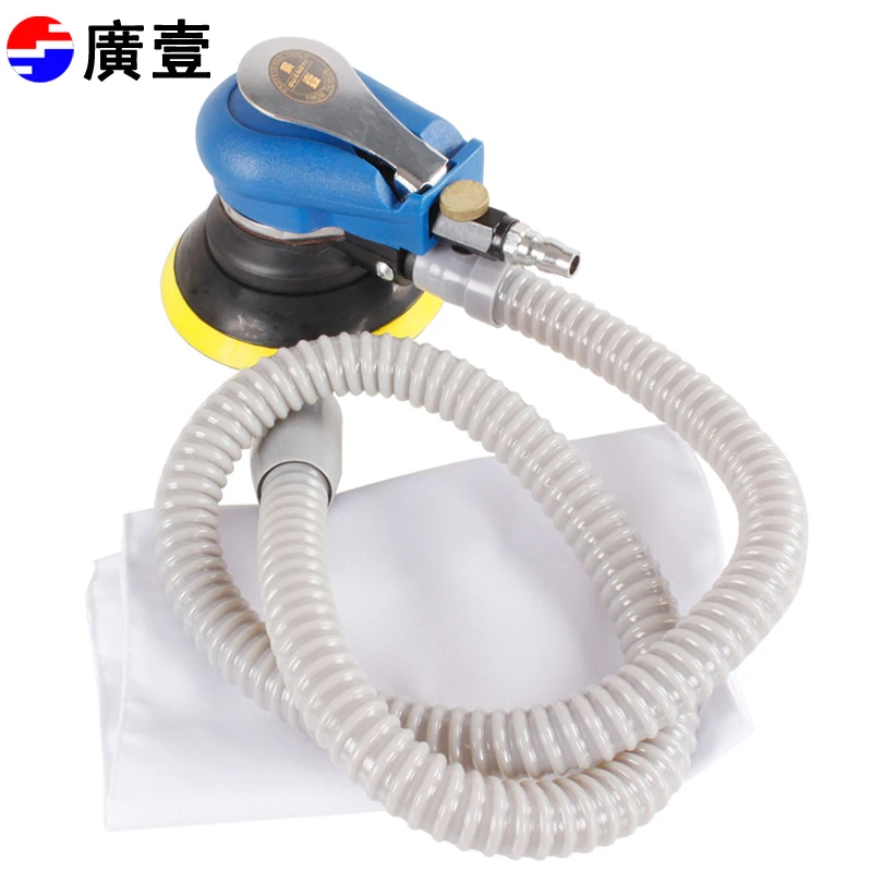 

Tool Pneumatic Polishing Machine 125mm5 Inch Sanding Machine Sandpaper Machine Sanding Machine with Vacuum Cleaner