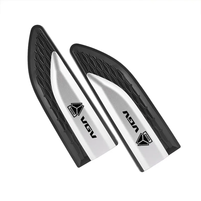 باب السيارة الجانب الحاجز شفرة ملصق لاصق لامع ورائع ثلاثية الأبعاد ABS الراتنج جسم السيارة واقية ملصق ل VGV VX7 U70Pro U75PLUS U75 TX7 اكسسوارات
