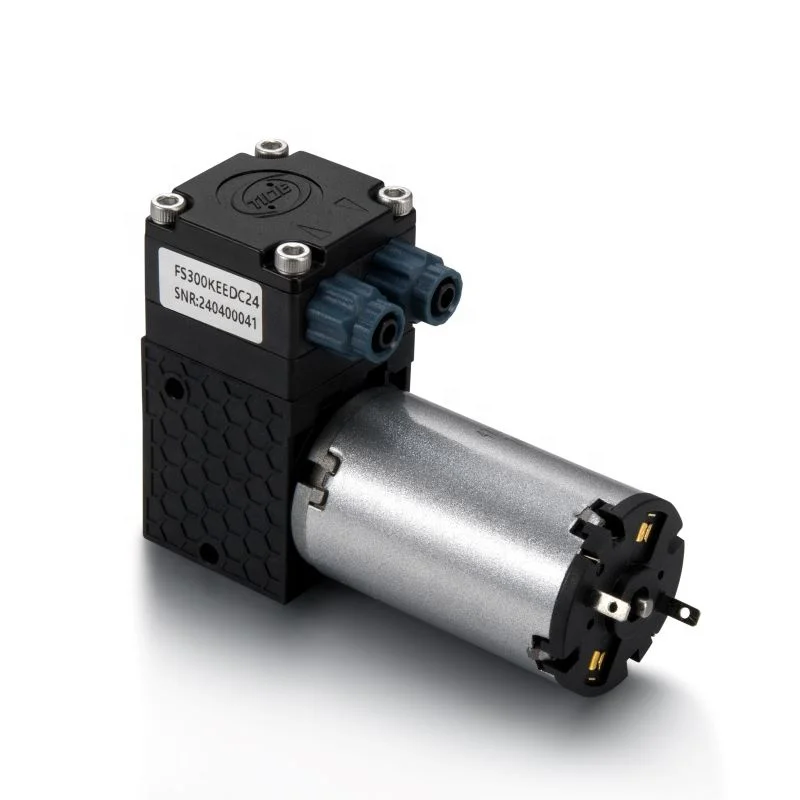 

12V/24v 300ml/min Brushed Motor Portable Miniature Vacuum Diaphragm Pump Custom Liquid Water Pump