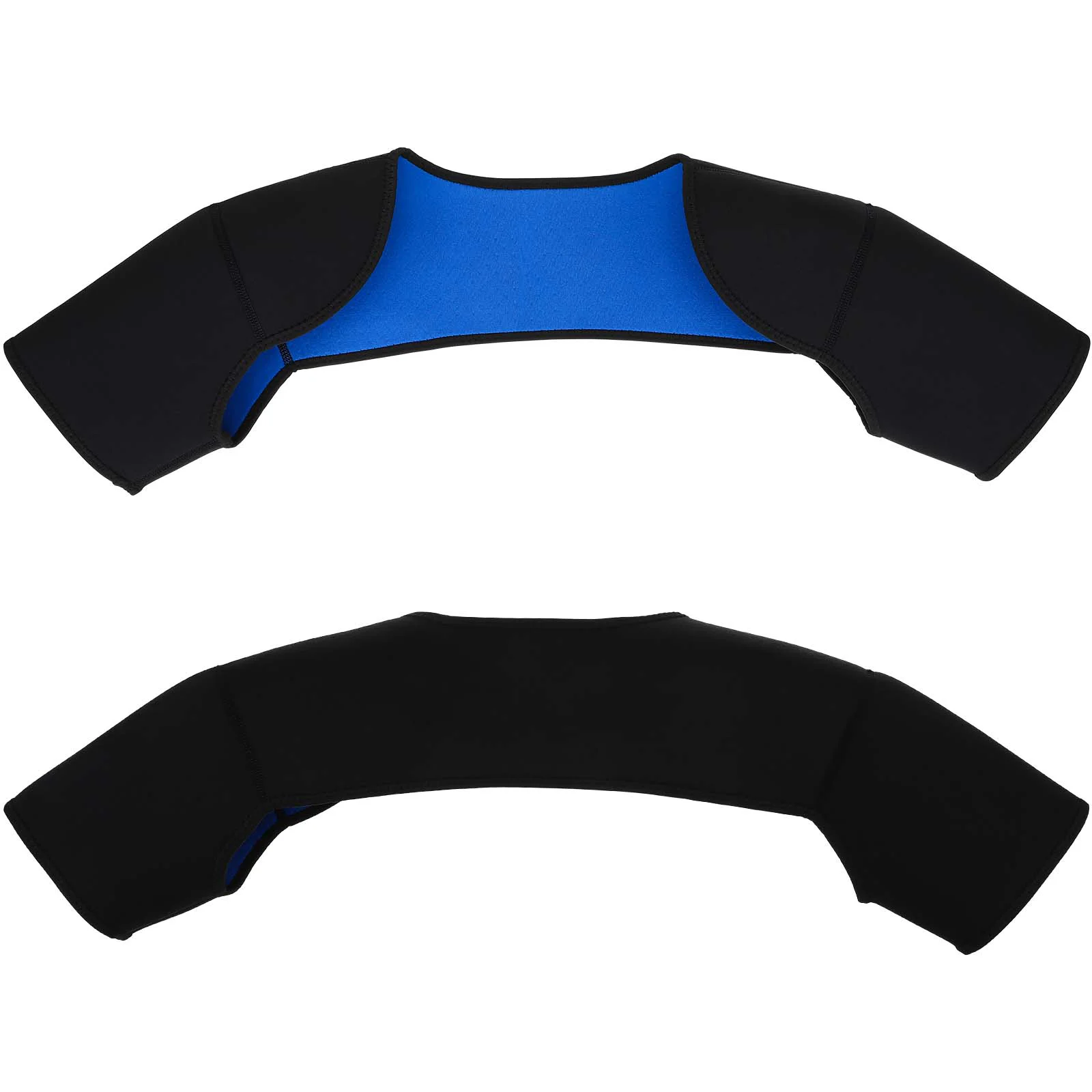 Sports Shoulder Pads Double Brace Pain Relief Strap Compression Sleeve Support Breathable