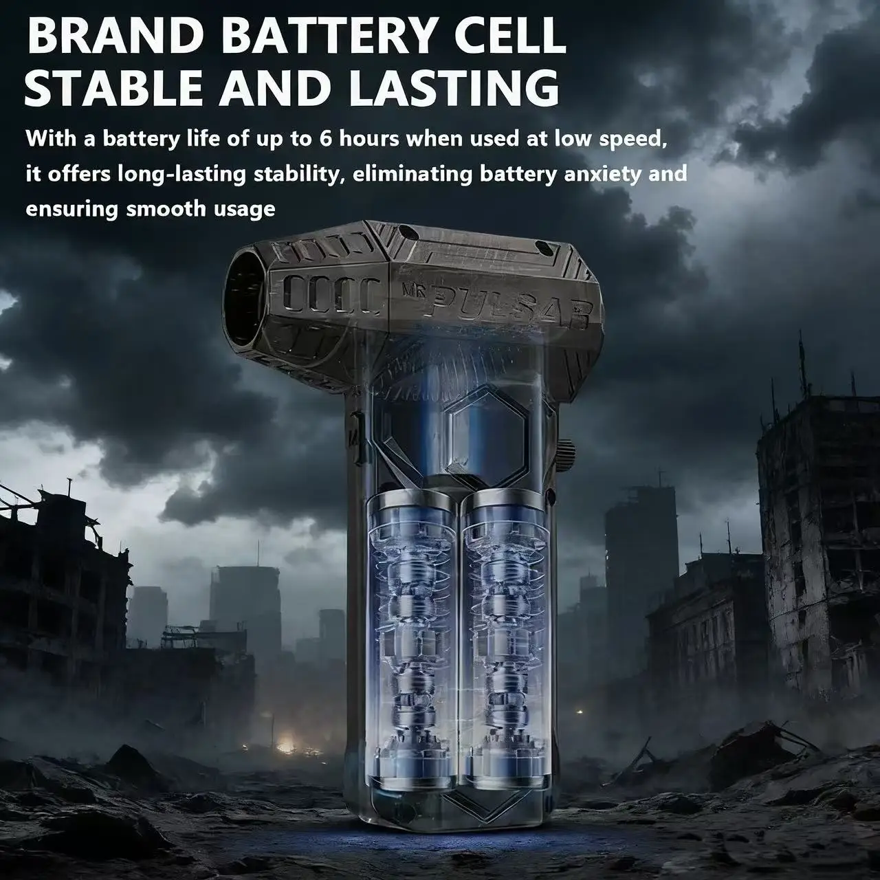 

X11Pro Turbo Jet Blower 75 м/с 10000 мАч Violent Turbo Fan Вакуумный комплект 990000 об/мин Бесщеточный двигатель Мощный воздуходувка Скорость ветра