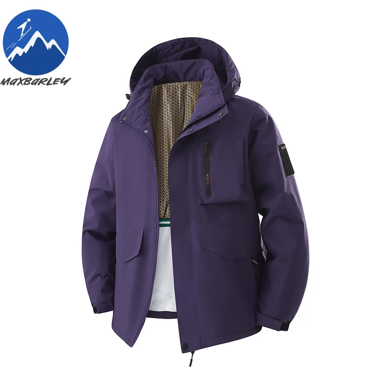 

Maxbarley Winter Parka Men Casual Windbreak Plus Thick Warm Windproof Padding Coats Male Gorpcore Hooded Ski Jackets Size S-8XL