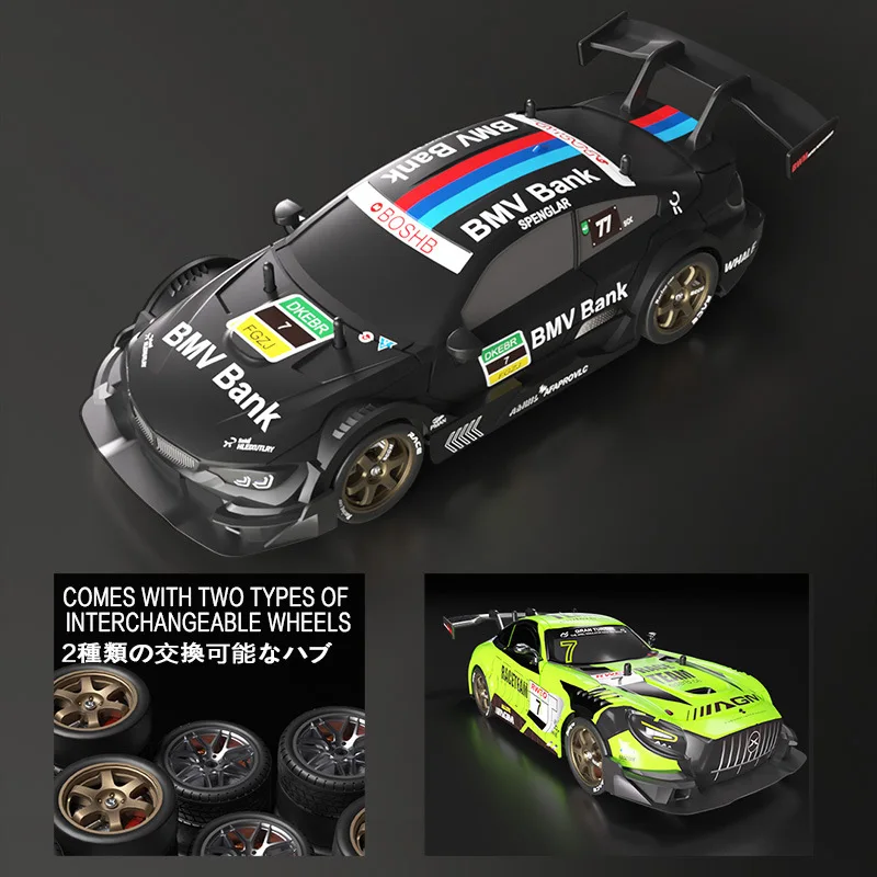 1/16 4wd Drift Rc Car Full Proportional 2.4g Remote Control Type 8 Drift Enhanced Battery Life Two Ways To Play Tires