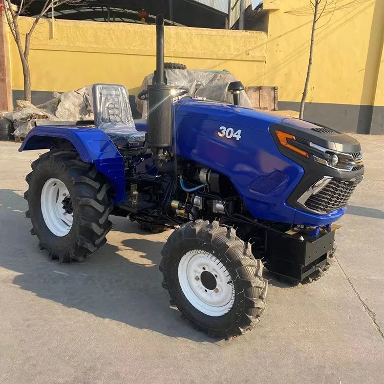 farm tractors  mini 50HP 60HP 70HP wholesale agriculture 4 stroke small walking garden tractor for sale with Rotary tiller