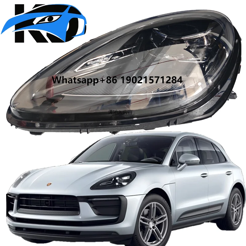 

Second-hand Used Original Plug and Play 6000k Led Headlights for Porsche Macan Matrix Dynamic Headlight 2023-2024 Light Upgrade
