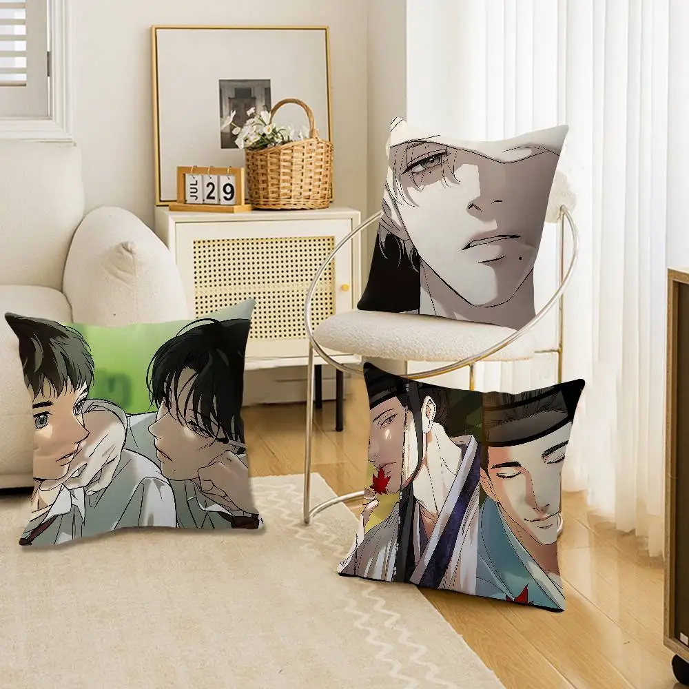 Backlight Bl Anime Pillow Cushion Cover Pillowcase Living Room Sofa Home Decor Customized