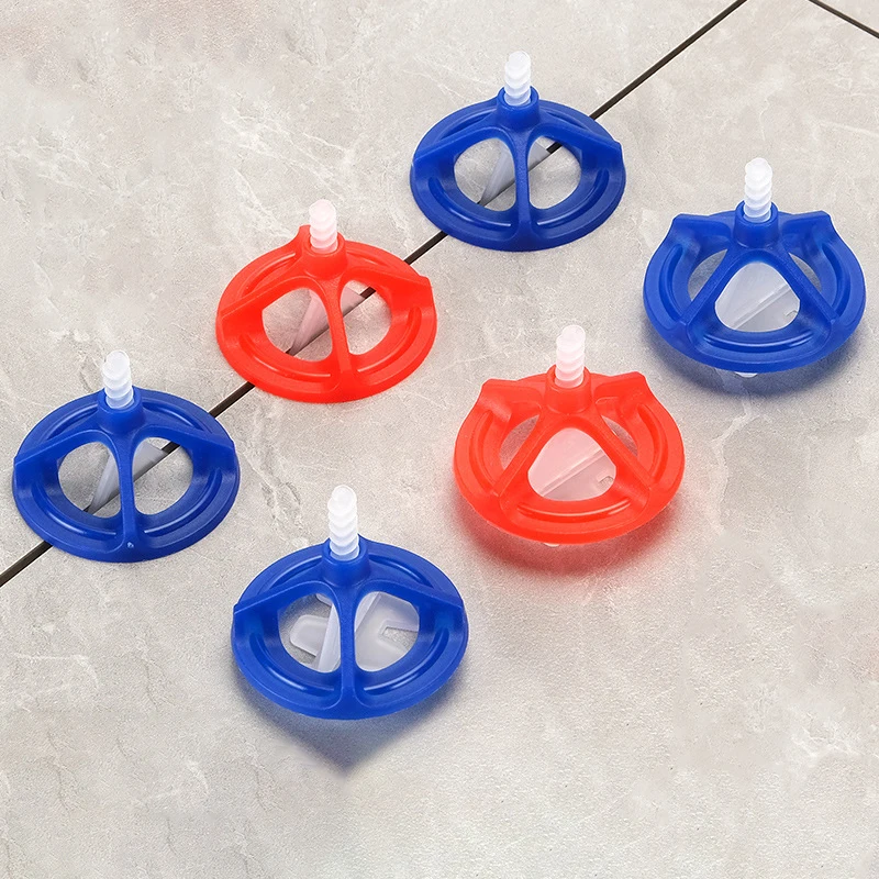 

50/100PCS Tile Laying Wall Floor Fixing Construction Tools Ceramic Tile Leveling System Clips Spacers Straps Spiral Wadge