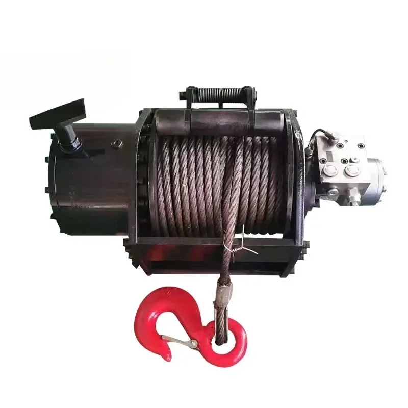 

5T 5000kg Marine Single Drum Hydraulic Anchor Pulling Winch Steel Material for Boat Lifting and Crane Application