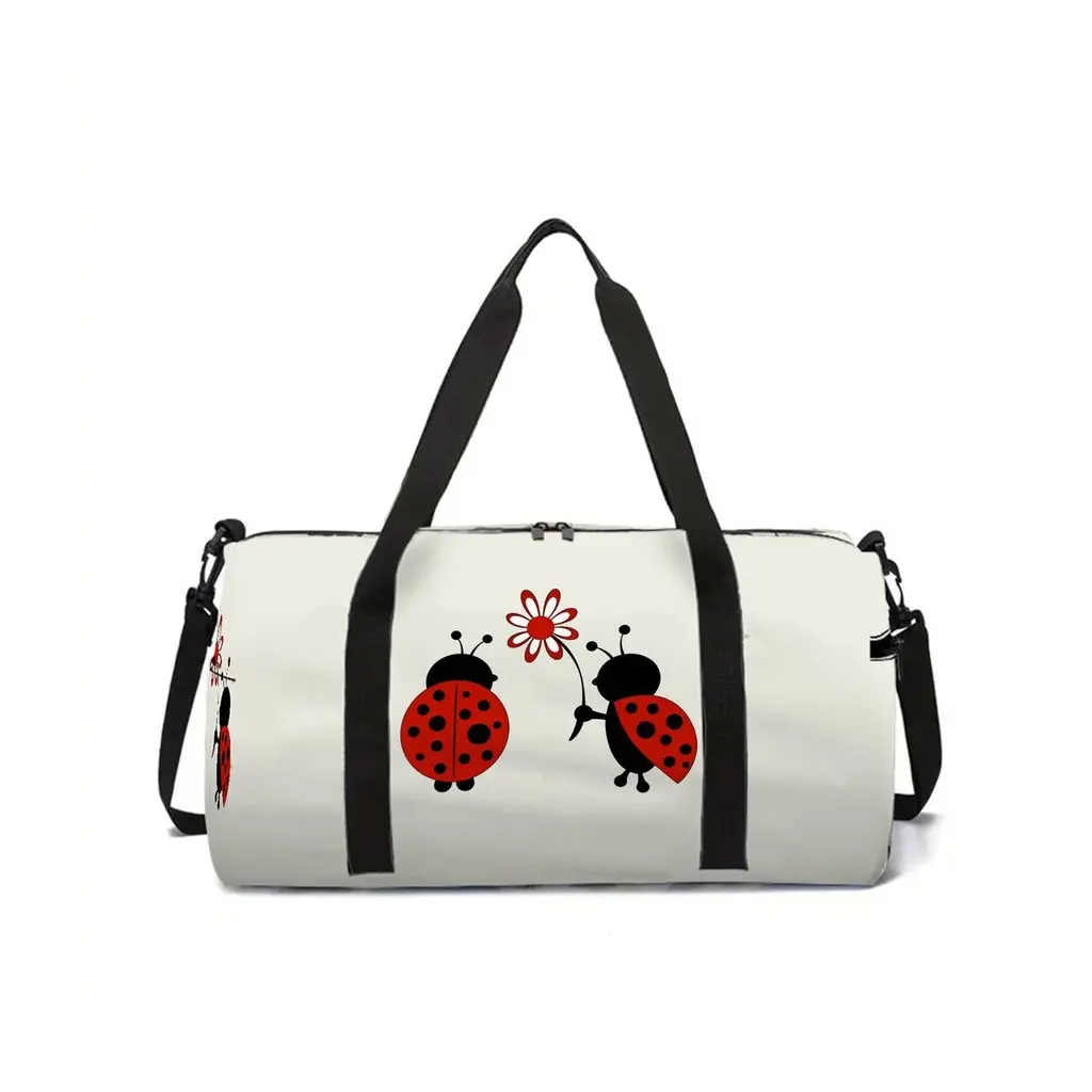 

Beetle 2D Flat Cartoon School Travel Bag Large Capacity Zipper Luggage Bag Best Gift for Boys Girls Fashion Style