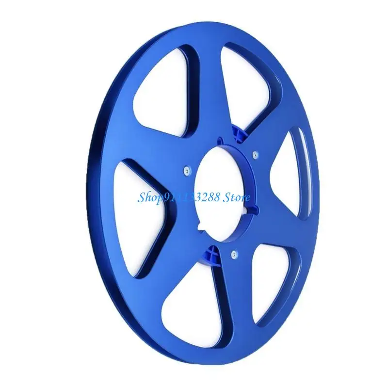 G88D Professional Aluminum Reel 6 Hole Design For 1/4Inch 10.5 Open Tape Recording Disk Accessory
