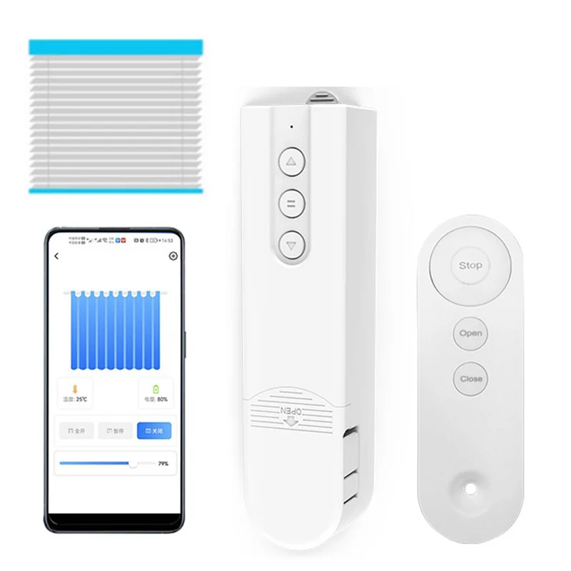 

B02B-Tuya ZigBee умный драйвер двигателя для жалюзи + пульт дистанционного управления автоматические электрические рольставни тени подъемный драйвер штор