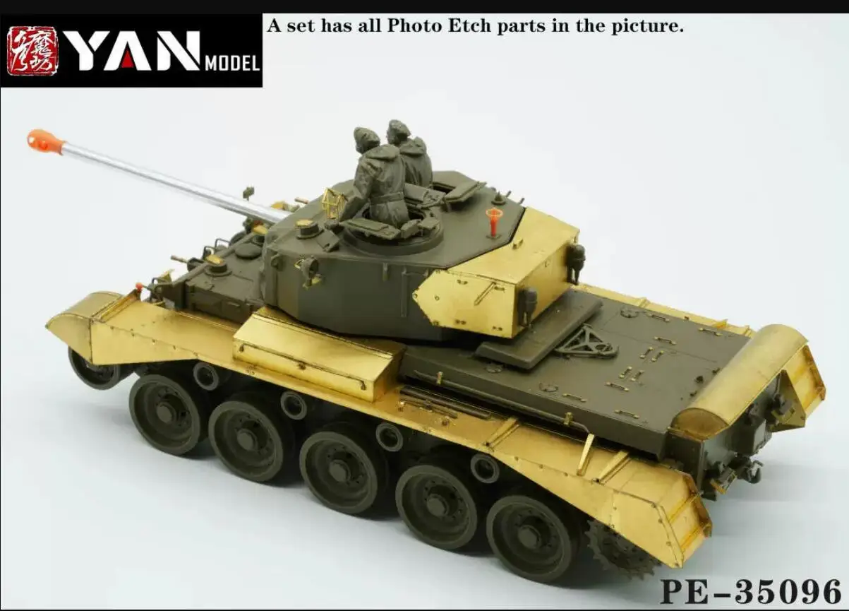 Yan Model PE-35096 1/35 Scale British A34 `Comet` Cruiser Tank (For Tamiya 35380)