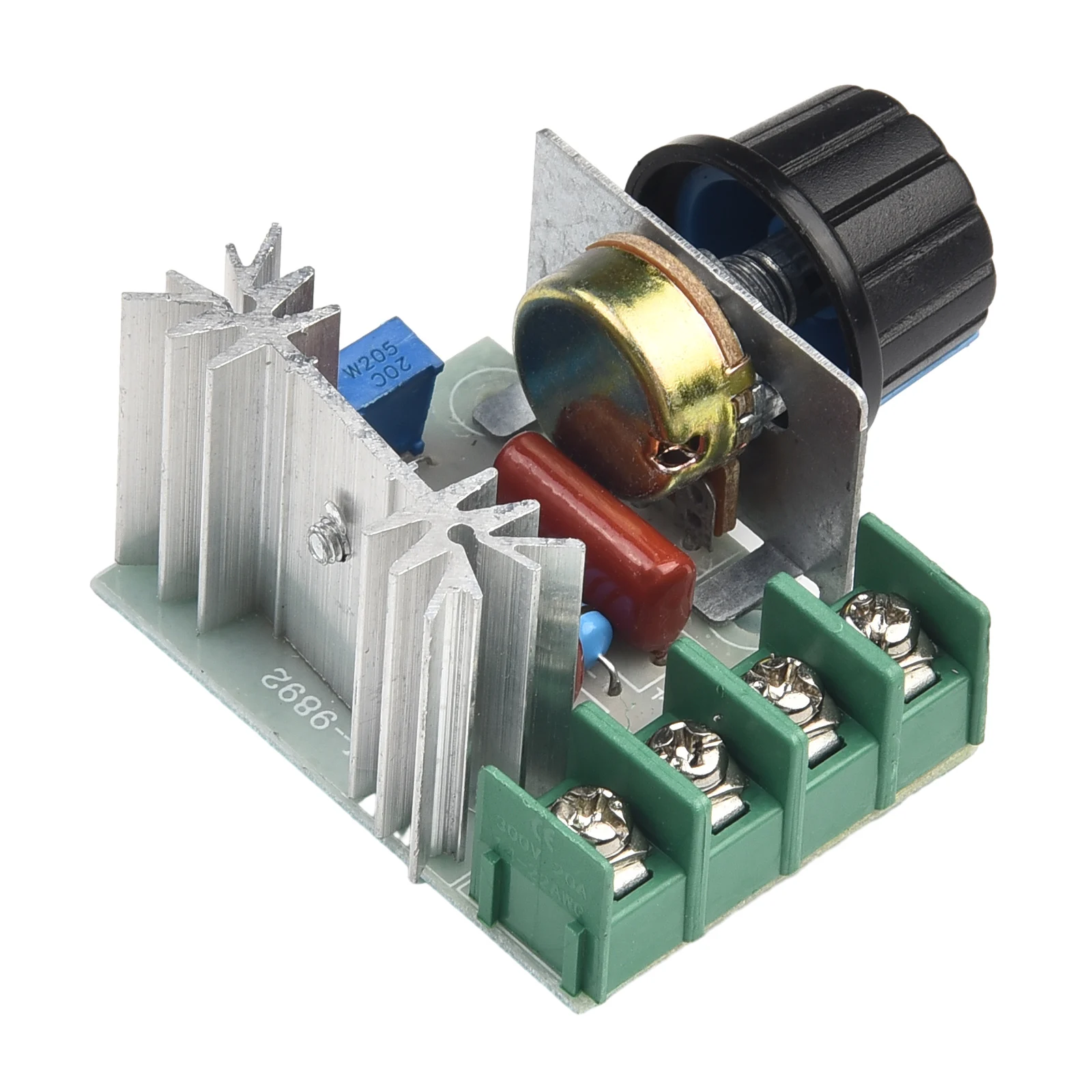 1pc 220V 2000W Motor Controller Voltage Regulator Dimmers Thermostat Voltage Regulator Fit For Electric Furnace