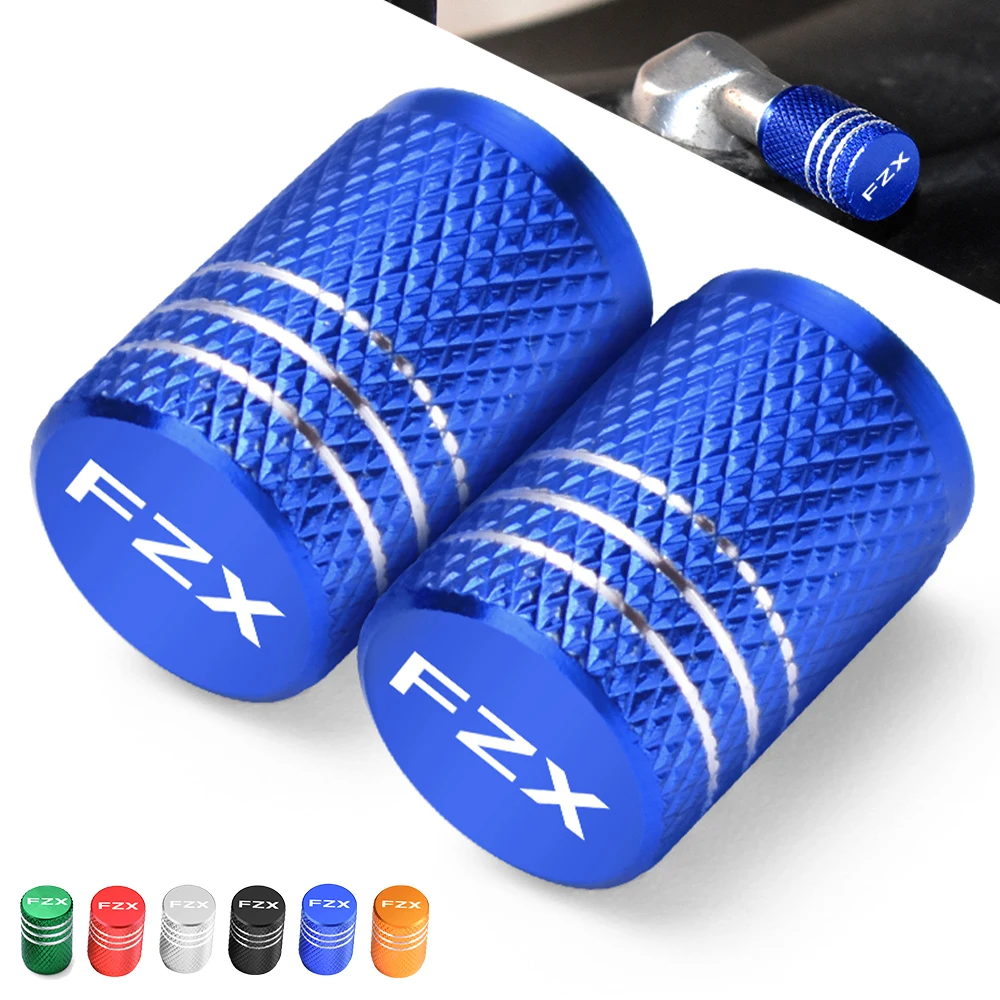 For YAMAHA FZX150 FZX250 FZX700 FZX750 FZX 150 250 700 750 Motorcycle Tyre Wheel Stem Air Caps Tire Valve Cover CNC Aluminum