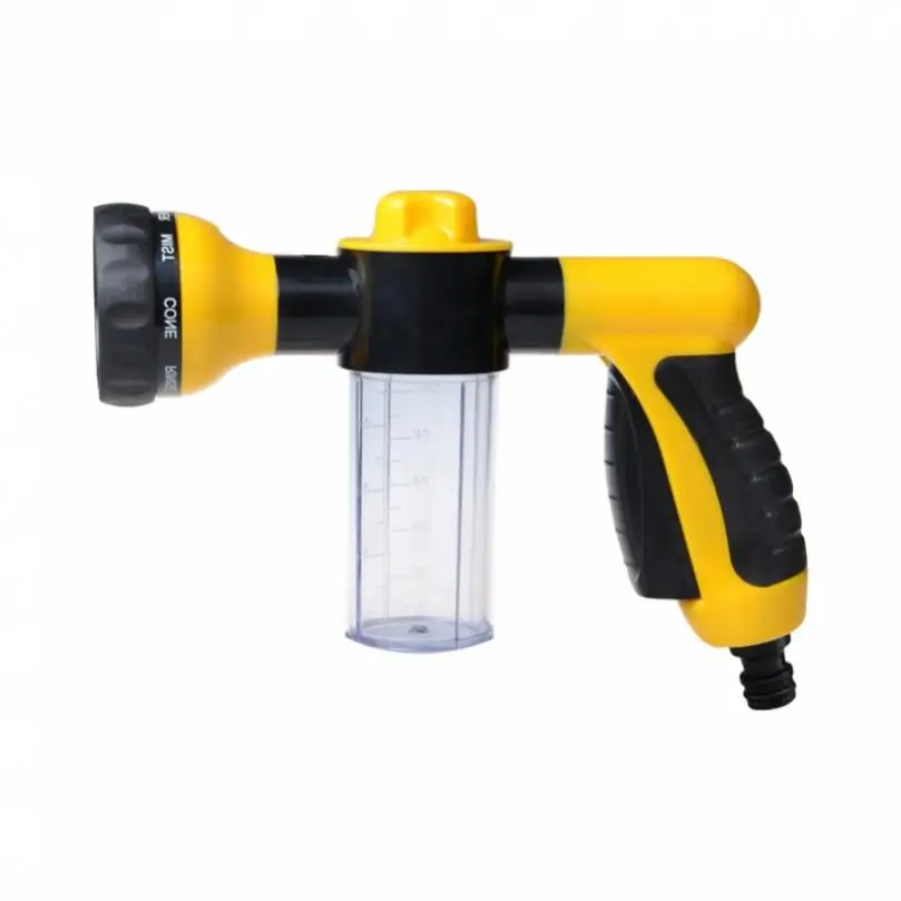 

8 Function High-Pressure Foam Lance, Portable Adjustable Car Foam Wash Gun Sprayer Pipe Tube Nozzle Sprinkle Tools