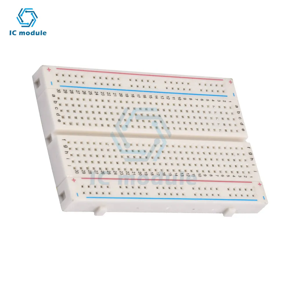 NEW MB-102 MB102 Breadboard 400 830 Point Solderless PCB Bread Board Test Develop DIY for Arduino Laboratory