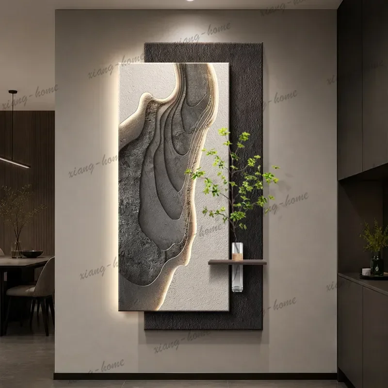 LJY Light luxury modern high end decorative painting minimalist hanging paintings room decoration home decor art items calligrap