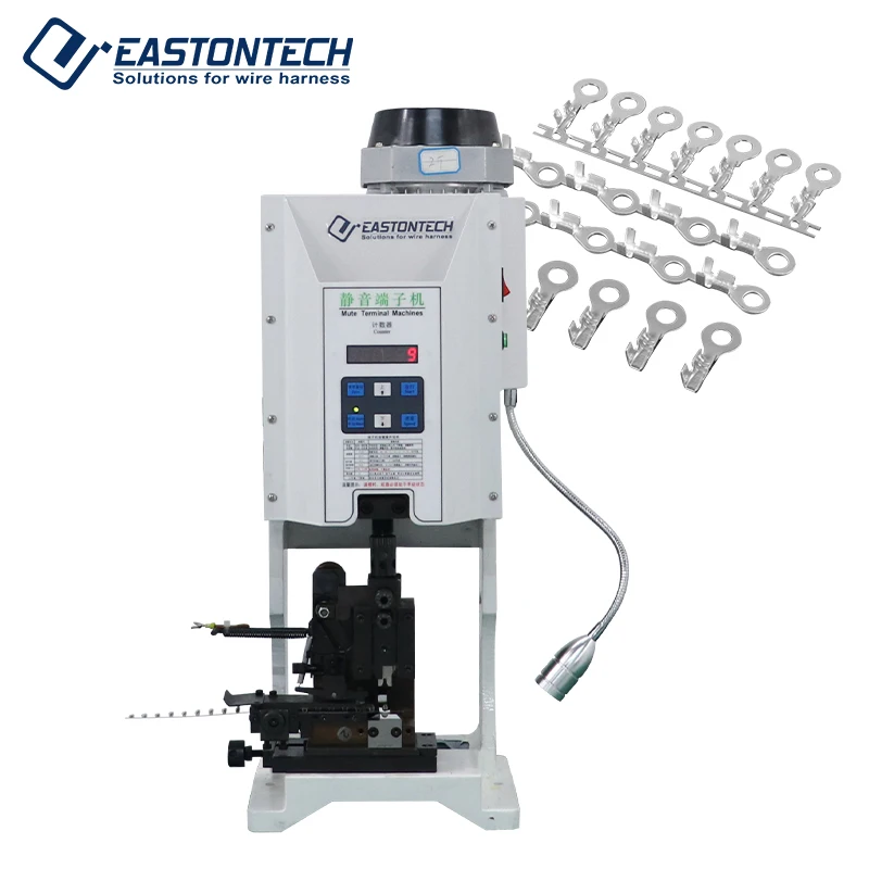 CE Marked Wire Terminal Crimping Machine EW-5220 1.5T-4T High Speed Cable Terminal Crimping Machine