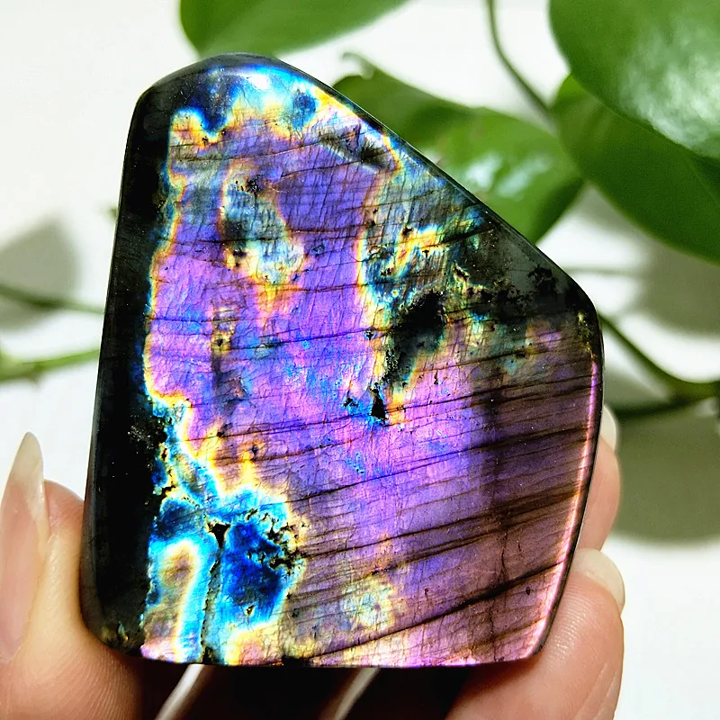 Natural Stones Finland Labradorite Stones Meditation Witchcraft Energy Heal Heart Feng Shui Crystal Room Decor