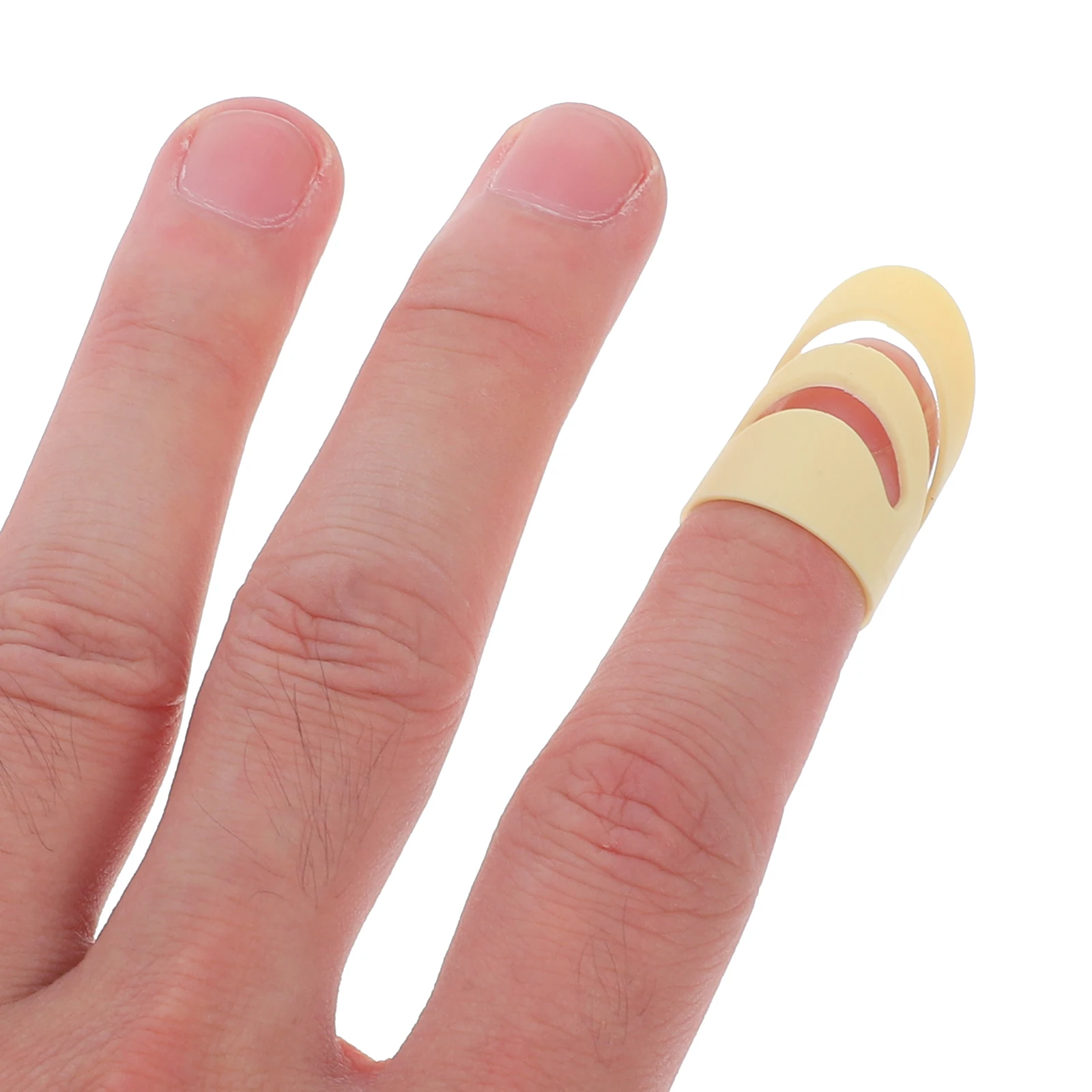 

3pcs 2 Sets Finger Picks Plastic Thumb Picks Guitar Ukulele Bass Fingertip Protectors Finger Plectrums Durable