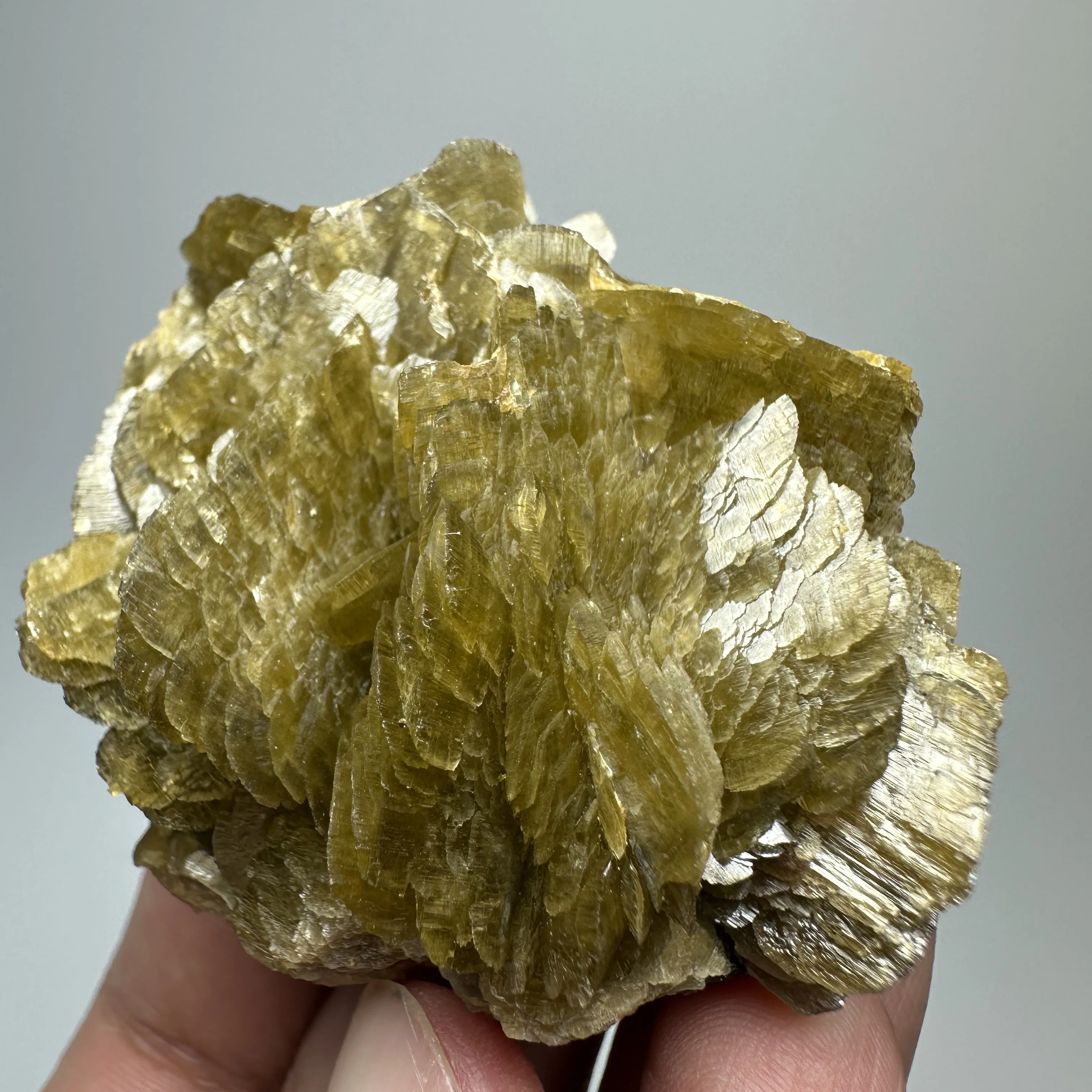 Natural Natural Siderite And Muscovite Chalcopyrite Symbiotic Mineral Specimen Healing Crystal Energy Home Decor Collection