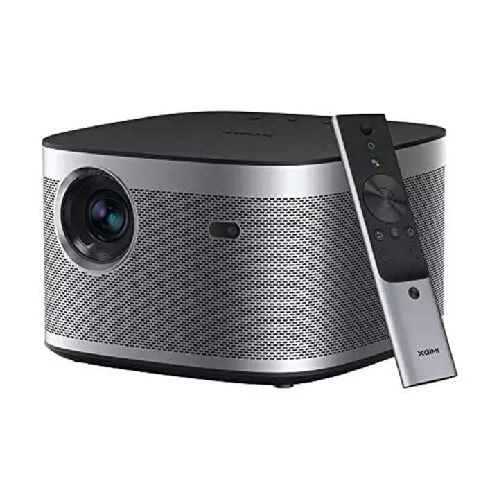 جهاز عرض فيديو صغير XGIMIS H2 عالي الجودة 1080P 1350 ANSI Lumens 4K HD جهاز عرض منزلي مع ميزات Android 11.0 OS ثلاثية الأبعاد