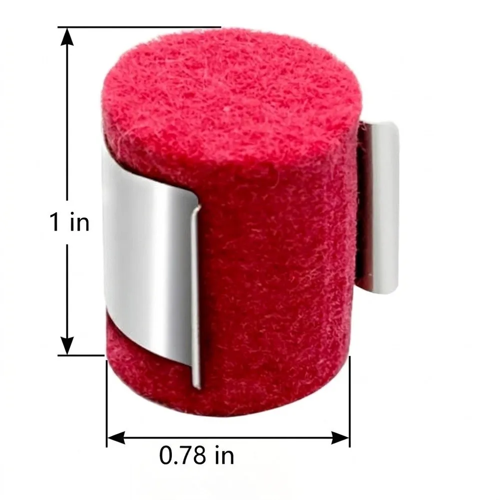 Dense Wool Felt Wire Cleaning Pad for MIG Welding Machines Improves Wire Feed Consistency Reduces and Downtime
