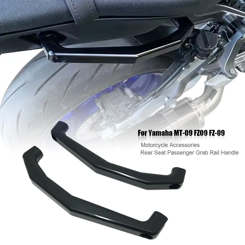 

MT-09 Rear Grab Bars Motorcycle Accessories Rear Seat Pillion Passenger Grab Rail Handle For MT09 SP MT 09 2021-2023