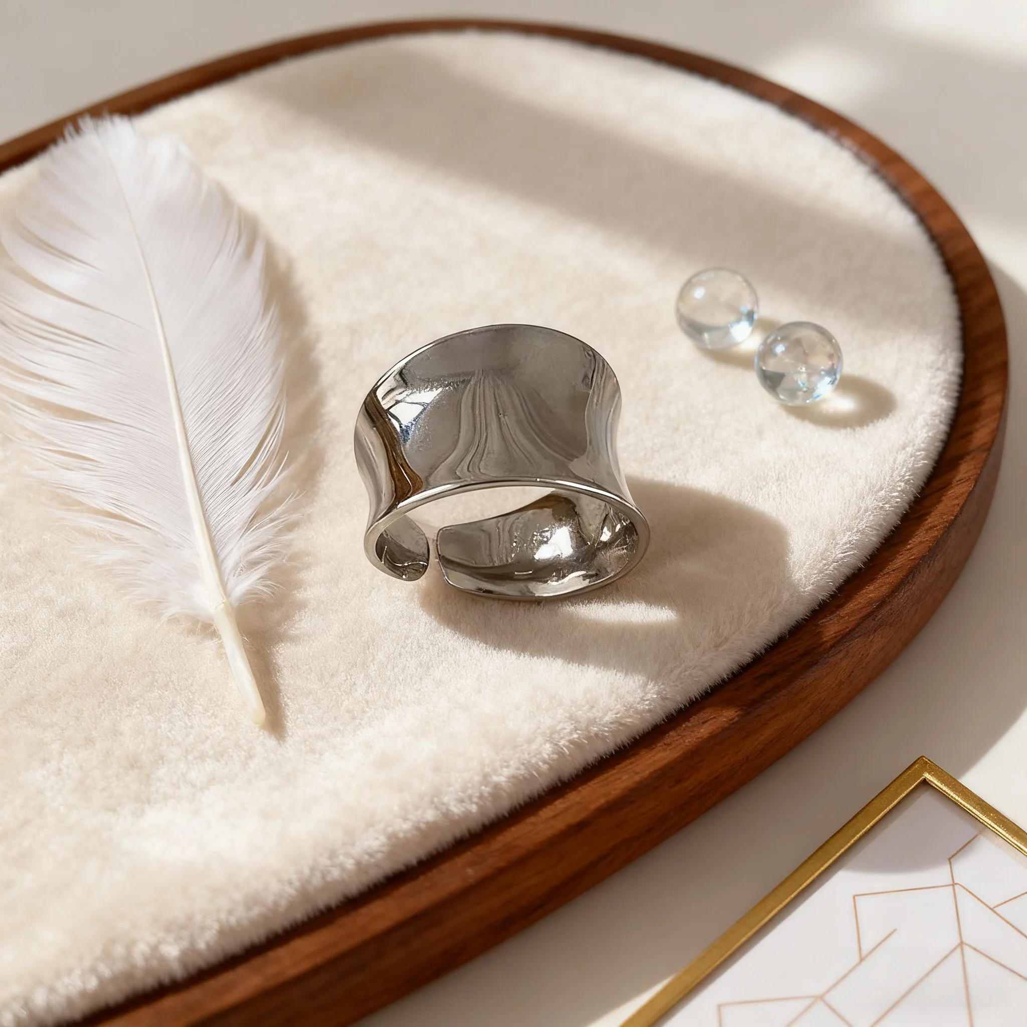 مفتوح نمط المرأة المألوف نمط واسع بسيط مفتوح نمط الرجعية الدائري المرأة زوجين نمط عطلة مجوهرات اكسسوارات