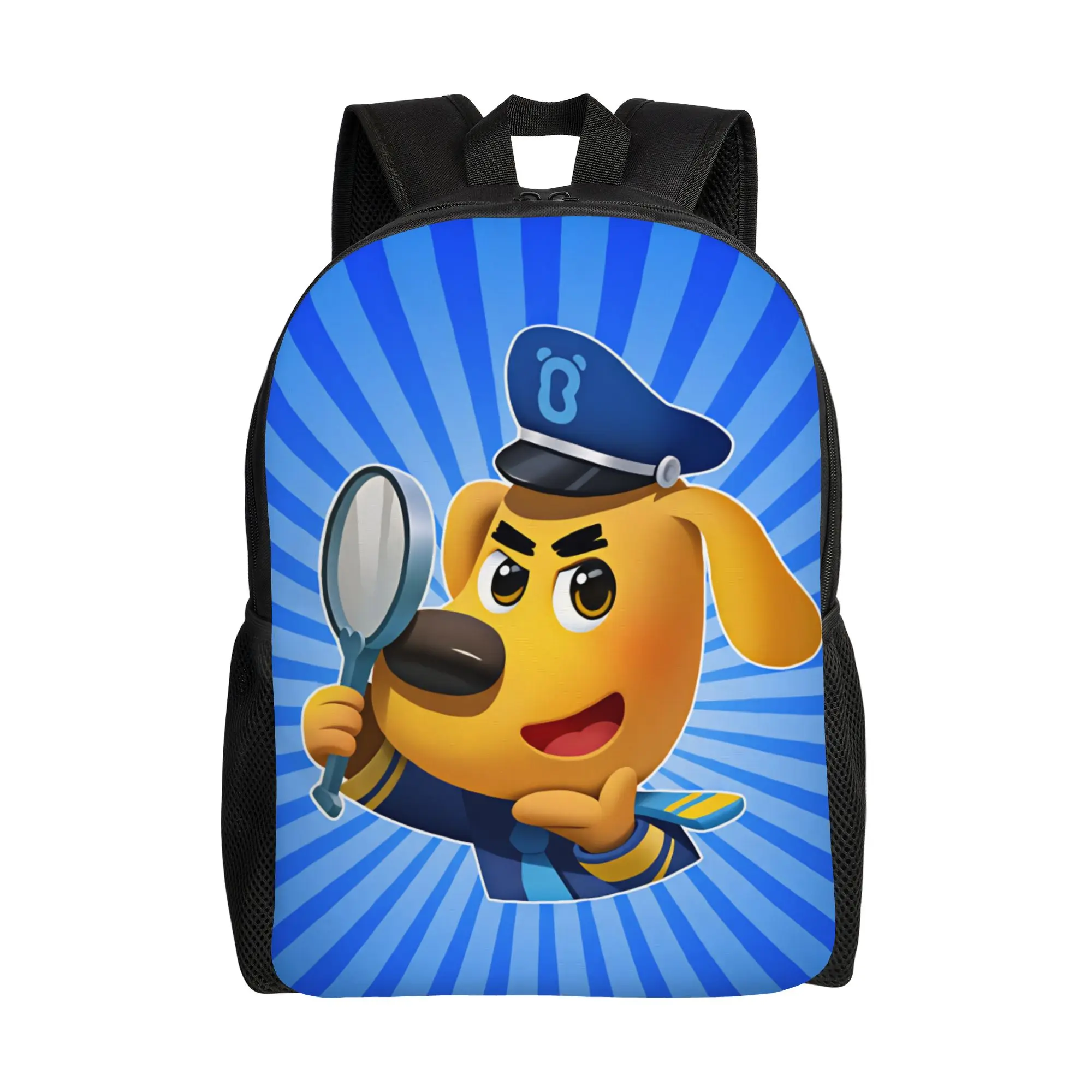 Sheriff Labrador  Backpack  Outdoor Style Backpacks Unisex Style School Bags Design Lightweight Rucksack