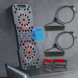 Multifunctional Counting Push Up Board Home Chest Muscle Exercise Training Indoor Electronic Fitness Support Push-up Rock Stands