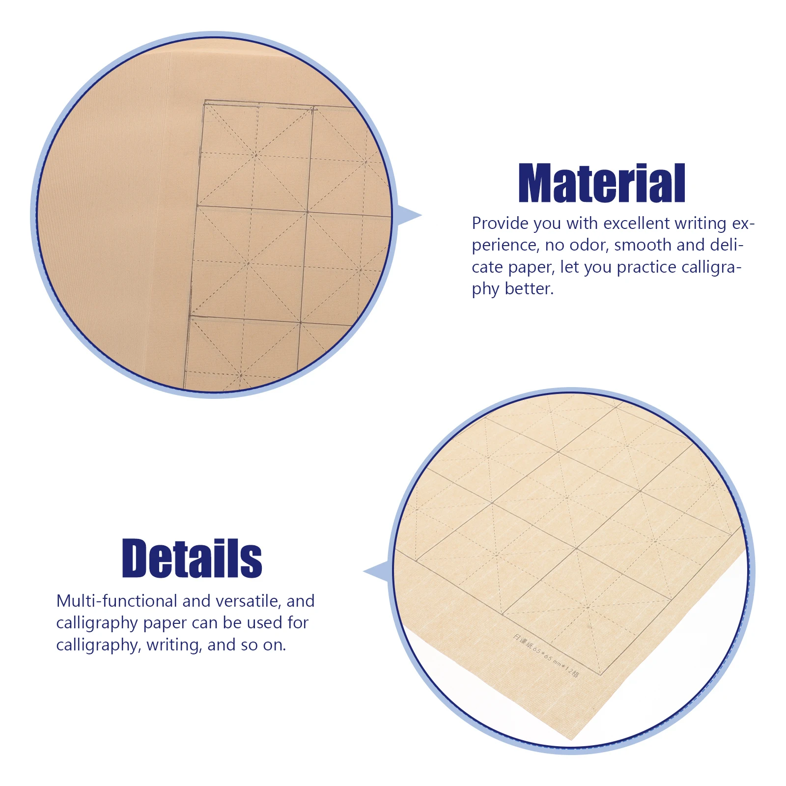 High Quality Calligraphy Chinese Rice Paper Xuan Paper Retro Practical Beginners Letter Writing Stationery Thickened Smooth No