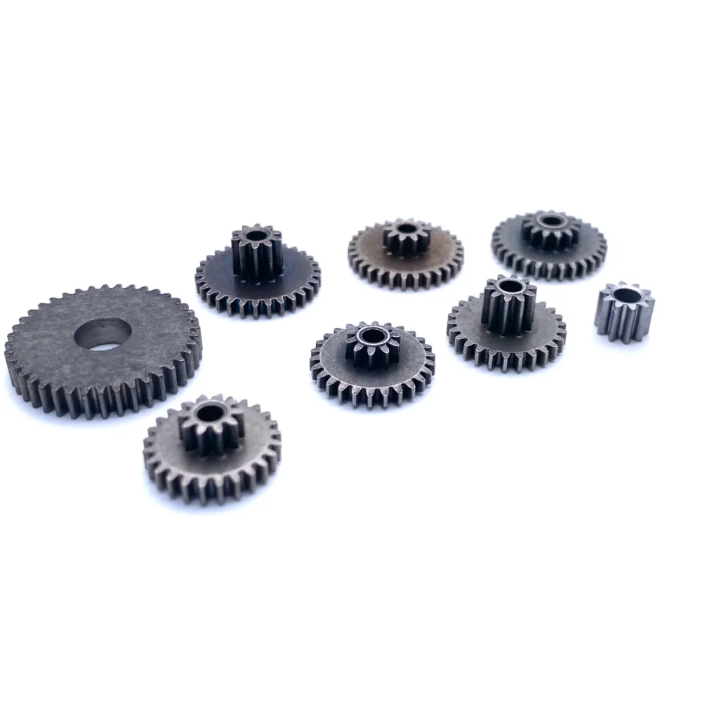 0.5M Double Metal Gear Set For 3.17MM Motor Shaft DIY Speed Ratio 540 545 550 555 DC Motor Model 2.5/3.5/3.15mm