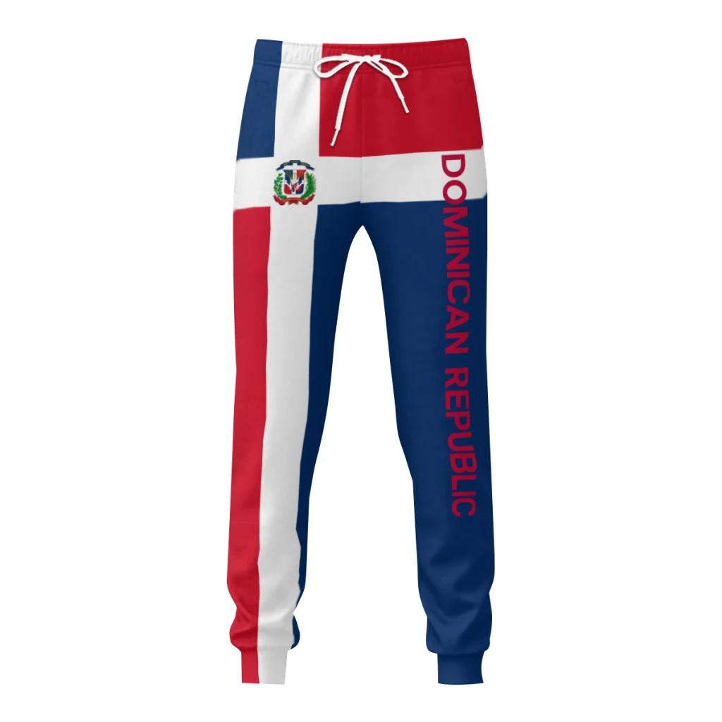 

Dominican Republic Flag Mens Sweatpants with Pockets Joggers for Men Sports Casual Sweat Pants With Drawstring