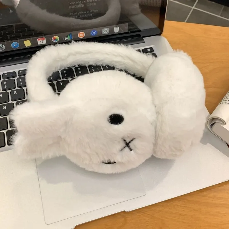 Creative Miffy Bunny Series New Cute Cartoon Pattern Simple Fashionable Personalized Soft Skin-Friendly Plush Warm Ear Muffs