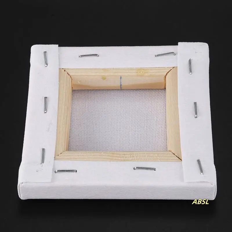 

60Pcs White Blank Art Boards Mini Stretched Artist Canvas Art Board Acrylic Oil Paint Wood+Cotton For Artwork Painting