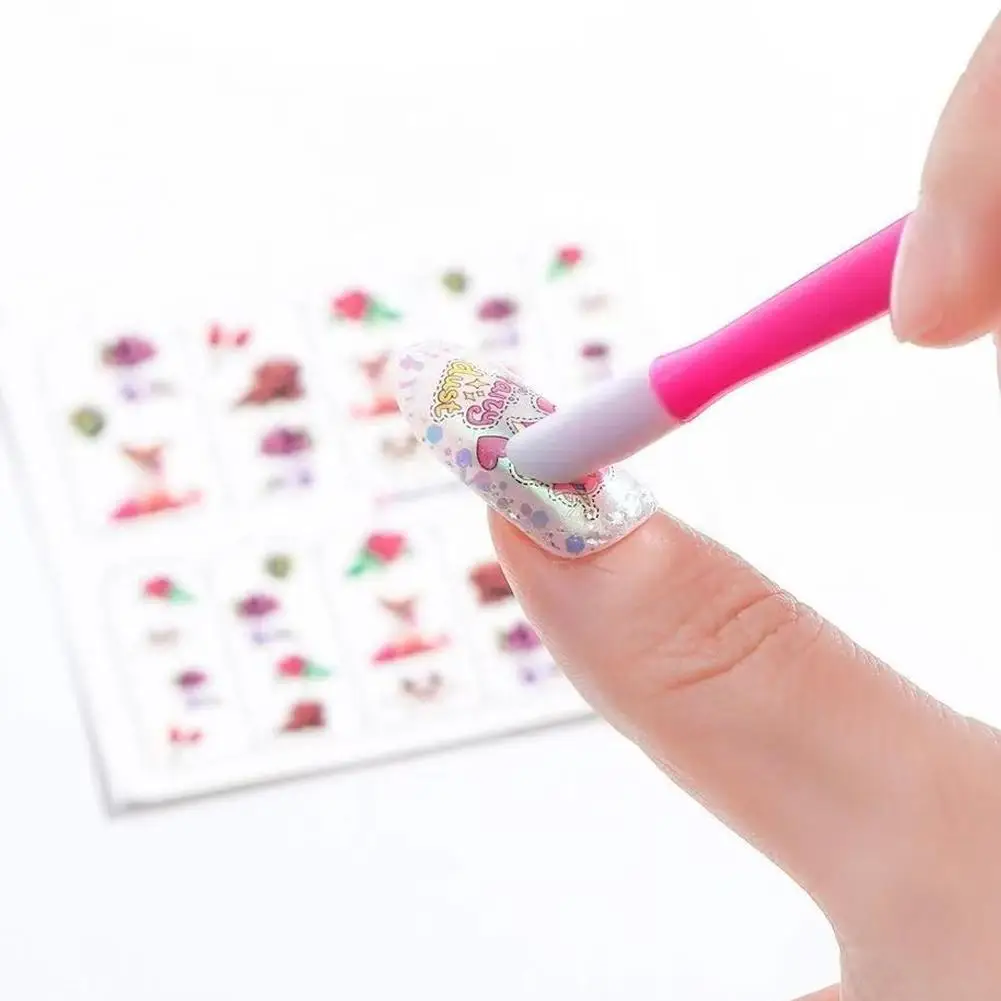 Caneta de polimento de unhas lixamento seguro quartzo esfrega ferramenta da arte do prego buffer manicure pedicure arquivo polonês removedor shaper 1pc cor aleatória