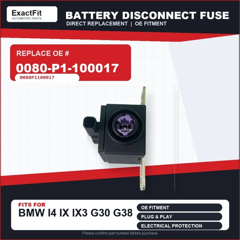 PSS-4 High Voltage Battery Pyrofuse Actuator for BMW iX3 G08 2020 2021 2022 2023 i4 G26 | OE 0080-P1-100017 9845435-04 | 1PC