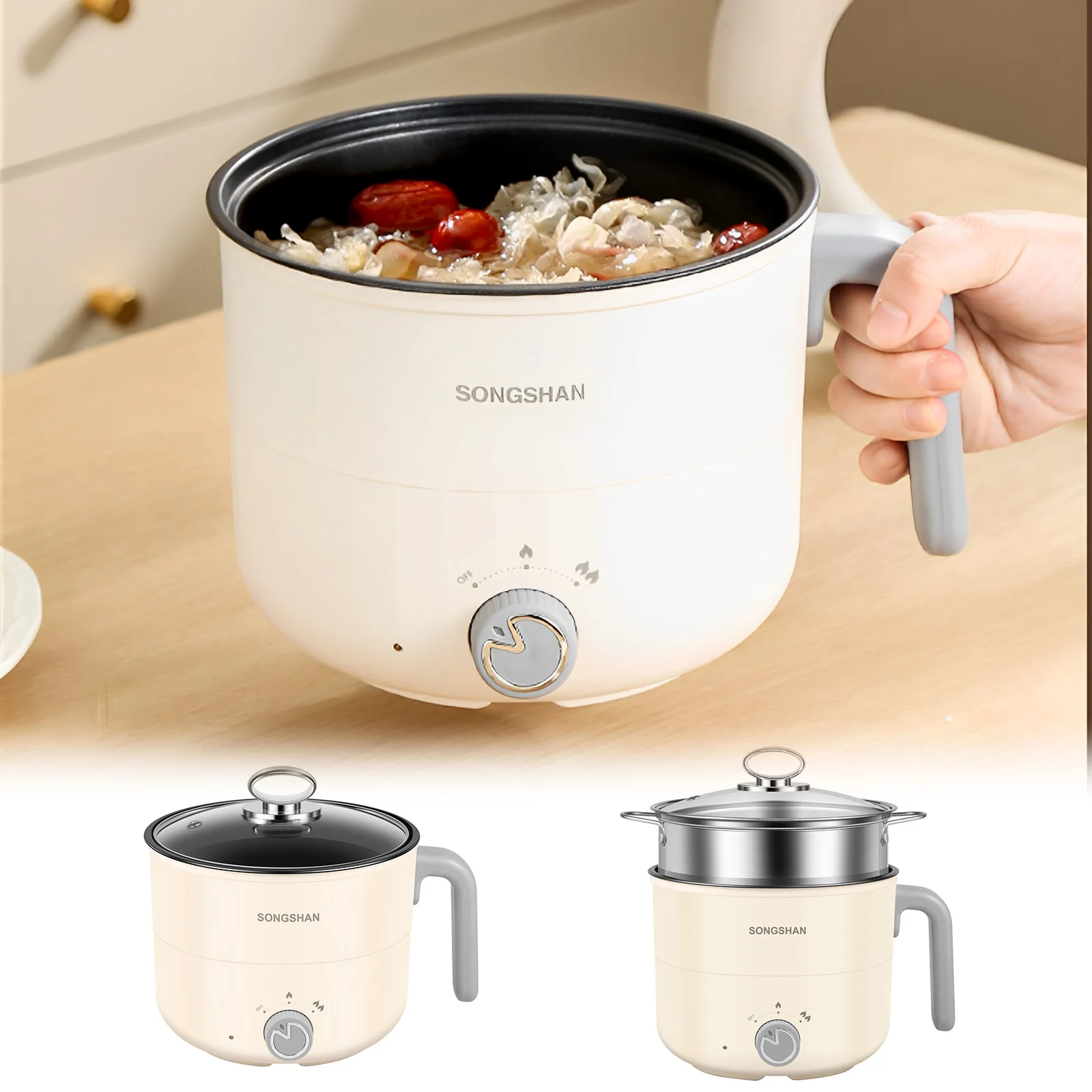 

Британская мультиварка 220 В, электрическая кастрюля, бытовая сковорода с антипригарным покрытием, горячая кастрюля, рисоварка, кухонная техника, электрическая рисоварка, пароварка