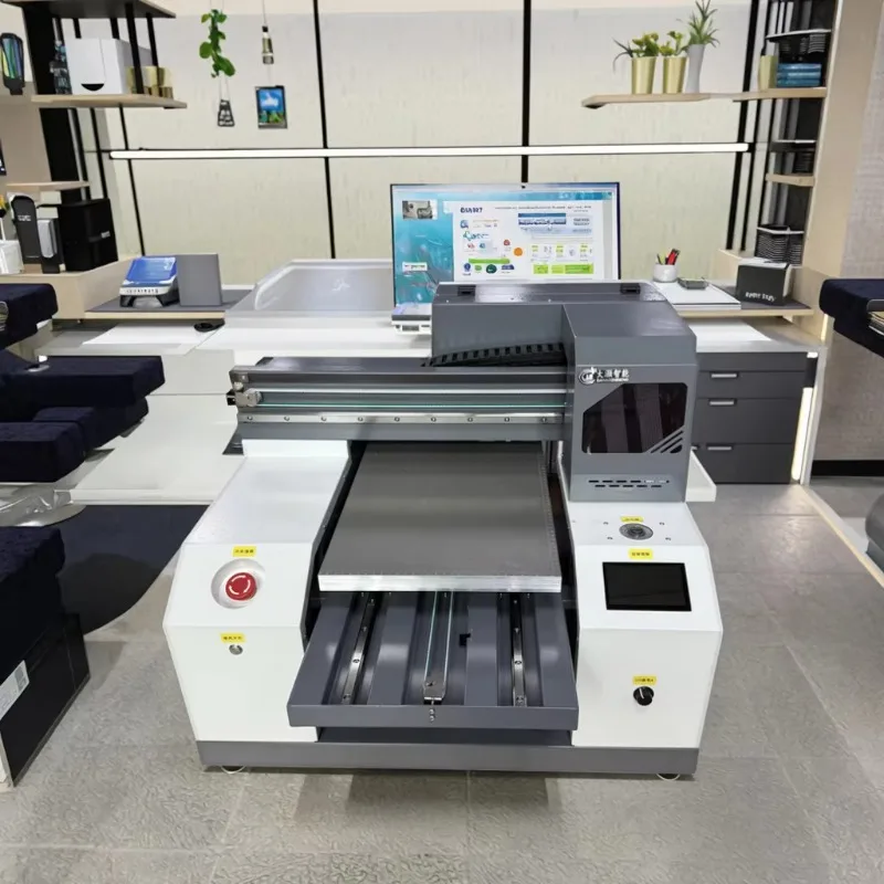 Customized A3 UV DTF Inkjet Printer XP600 Flex Automatic Lamination Mobile Phone Shell Acrylic AB Film Label Printer For Applica