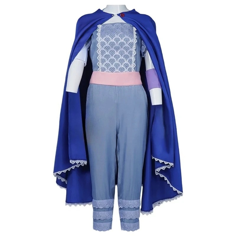 BEAST KINGDOM อะนิเมะบูพีพีวู้ดดี้คอสเพลย์เครื่องแต่งกายทอยสตอรี่คอสเพลย์คาวบอยวู้ดดี้ชุดเสื้อกั๊กหมวกเคปปาร์ตี้ฮาโลวีนคอสผู้ใหญ่