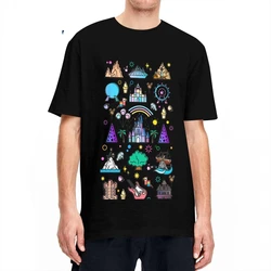 Happiest Place On Earth Collection Haunted Mansion T-Shirts for Men Women Pure Cotton T Shirts Short Sleeve Tees Summer Clothes