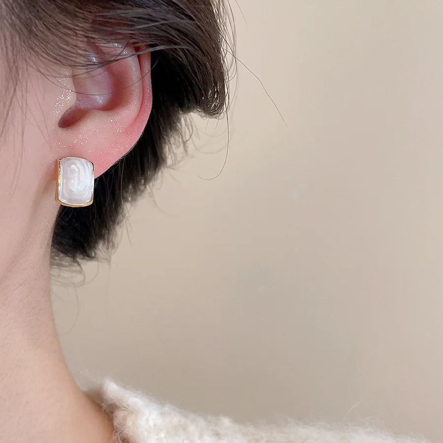 Women's 16 Pieces Imitation Pearl Stud Earrings Set, Elegant Gift