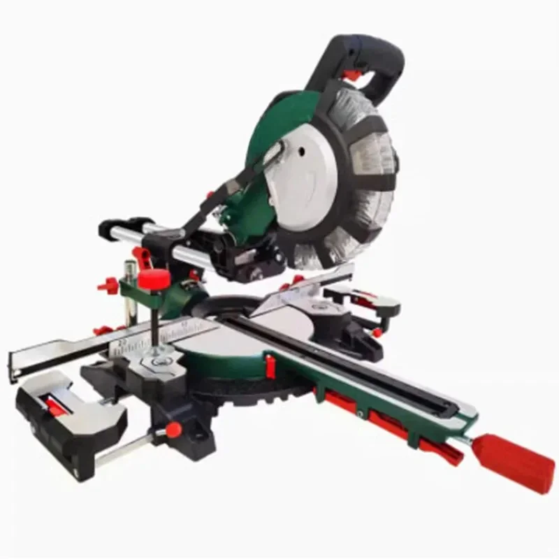 Multifunctional High-Precision Circular Saw 45 Degree Cutting Miter Sawing Aluminum Machine 8Inch Woodworking Tool