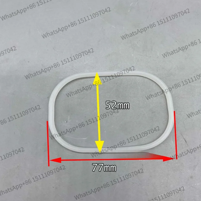 10Pcs Universal 77mm 52mm Small Baffle Sealing Ring For Bingzhile Hard Ice Cream Machine Sundae Machine Replace