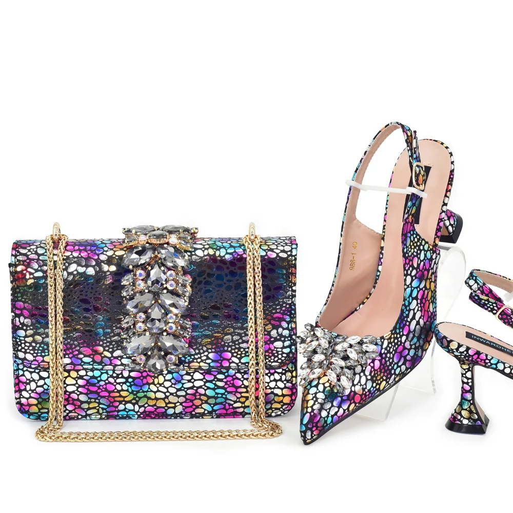 ensemble-de-chaussures-et-de-sacs-italiens-nigerians-pour-femmes-decores-de-strass-escarpins-en-cristal-avec-nœud-papillon-nouvelle-mode